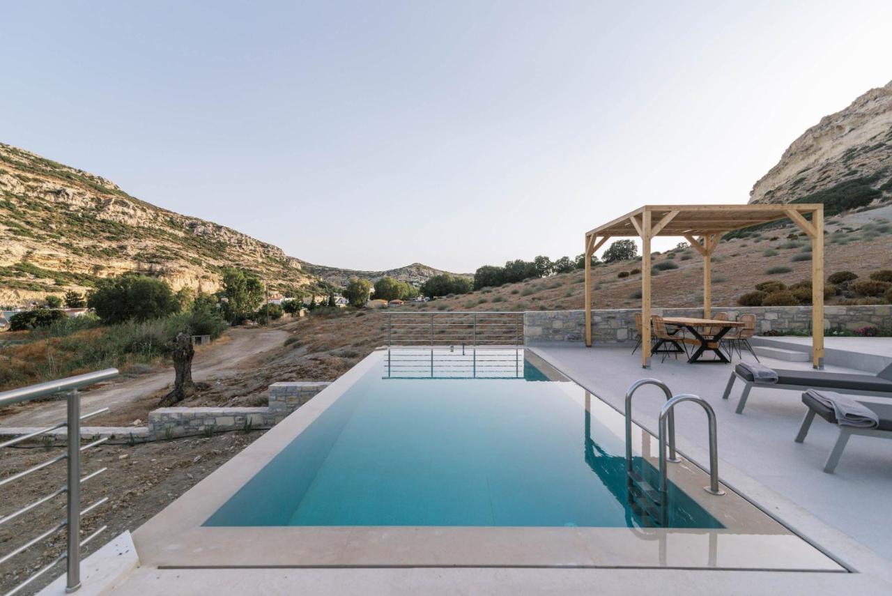 Luxury Villas Ammos In Style Матала Екстер'єр фото