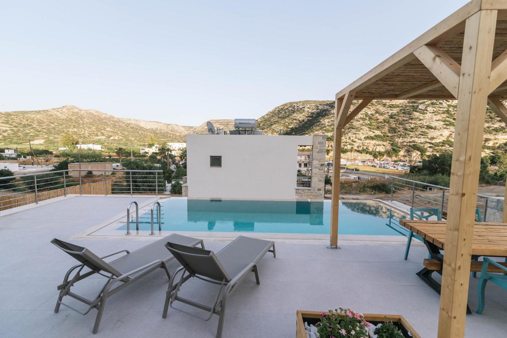 Luxury Villas Ammos In Style Матала Екстер'єр фото