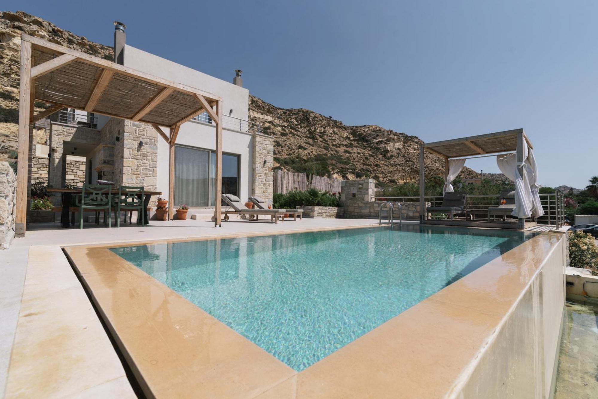 Luxury Villas Ammos In Style Матала Екстер'єр фото