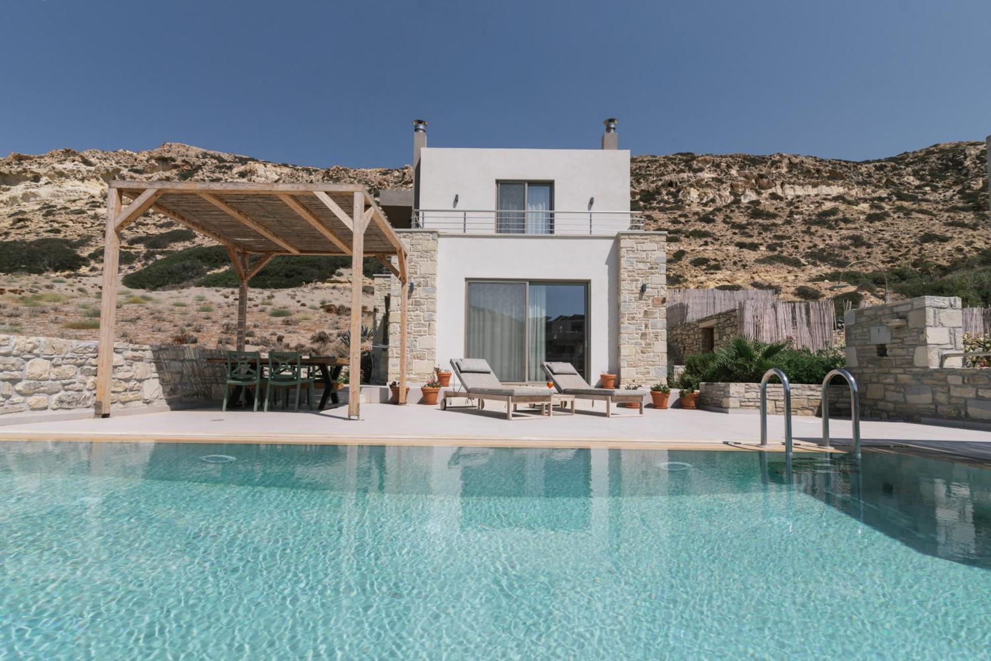 Luxury Villas Ammos In Style Матала Екстер'єр фото