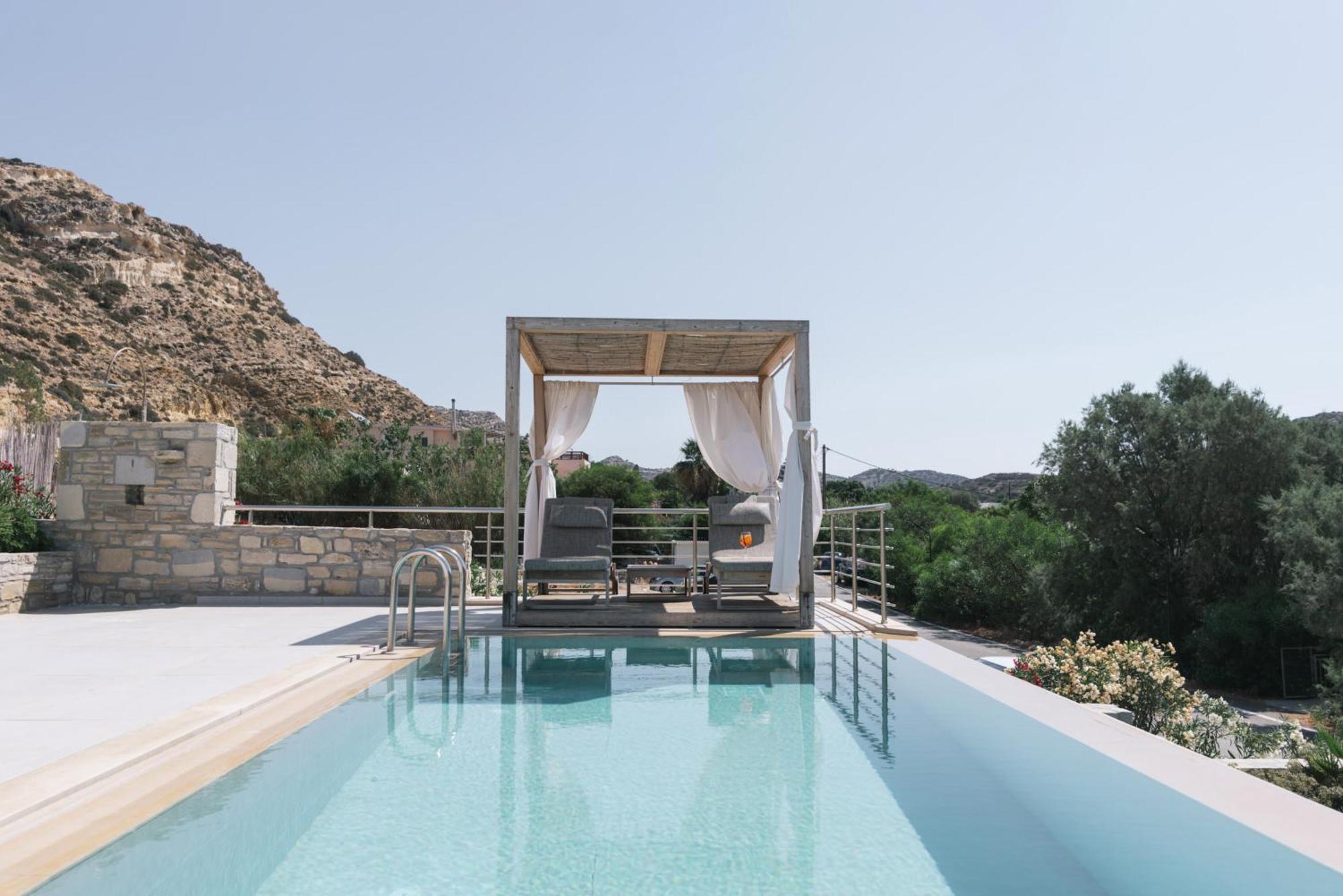 Luxury Villas Ammos In Style Матала Екстер'єр фото