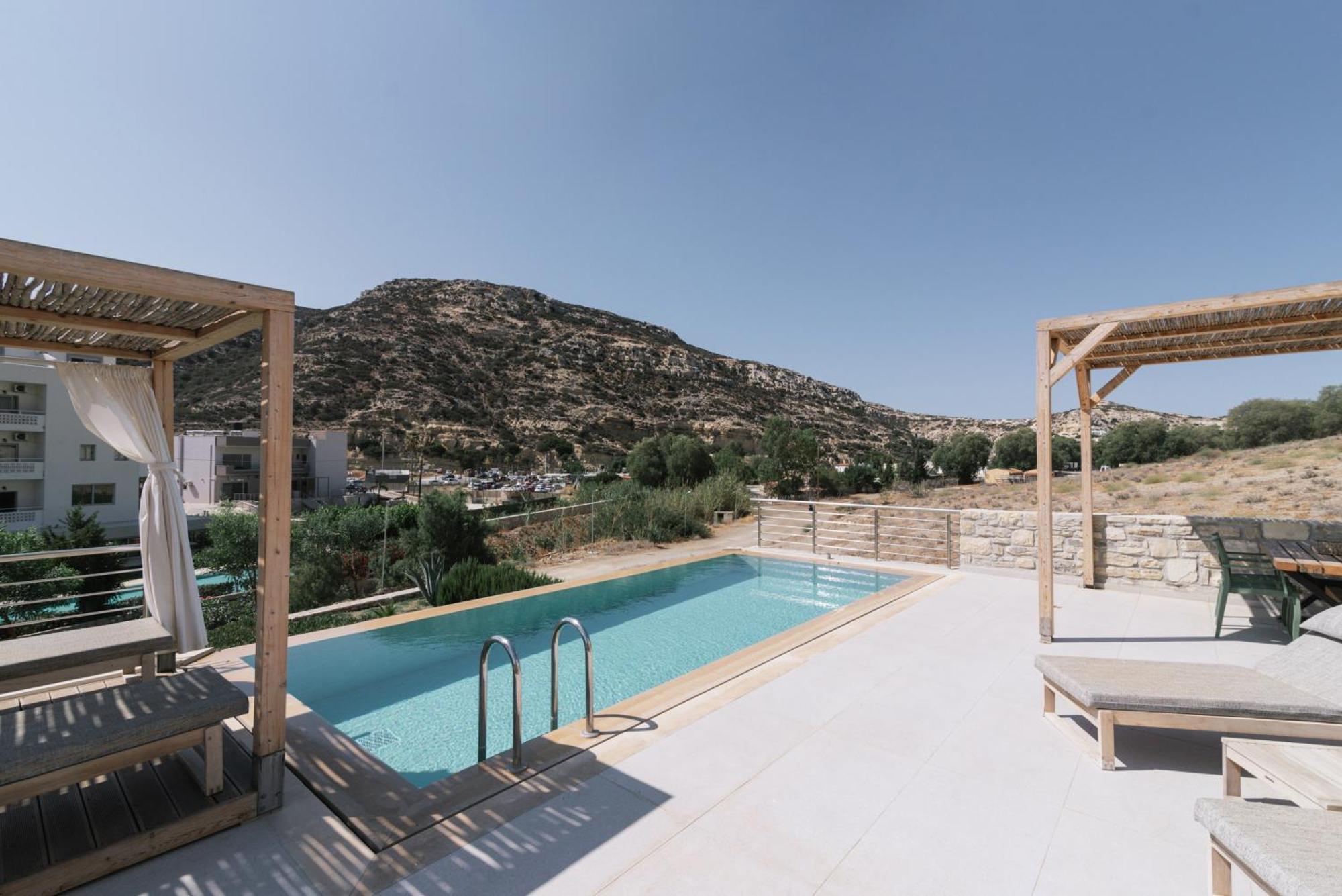Luxury Villas Ammos In Style Матала Екстер'єр фото