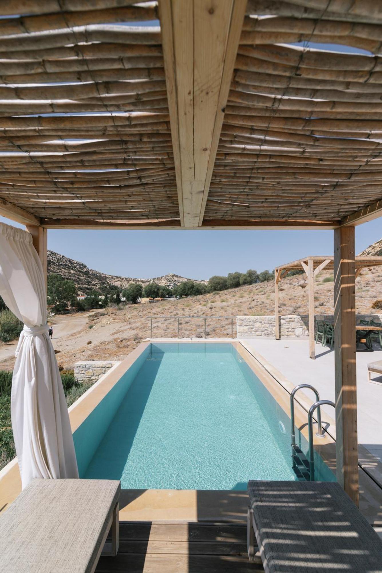 Luxury Villas Ammos In Style Матала Екстер'єр фото