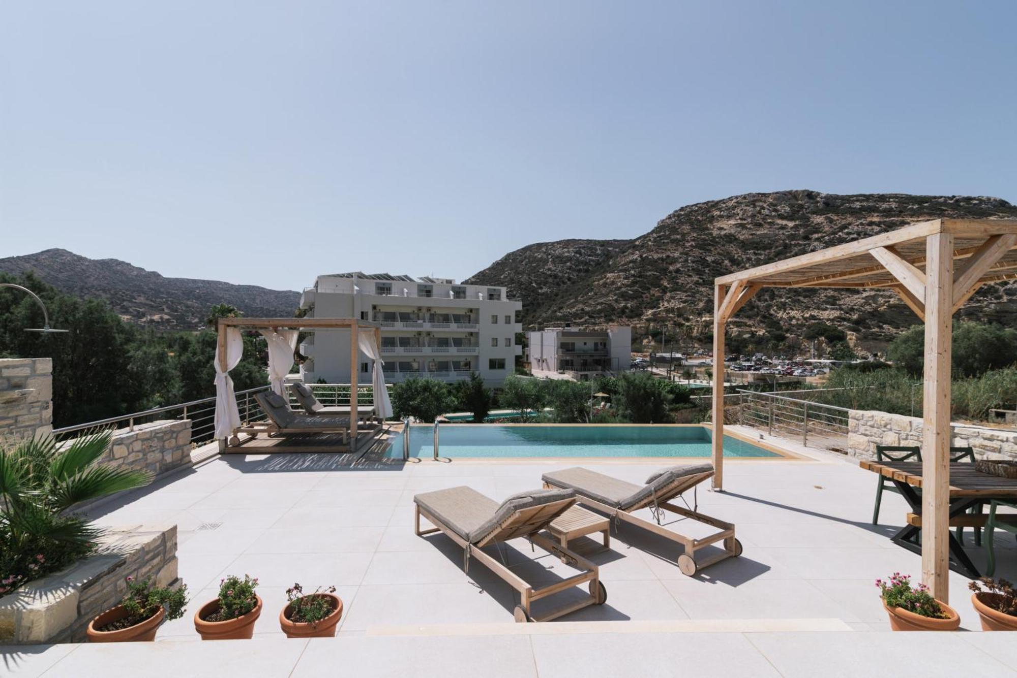 Luxury Villas Ammos In Style Матала Екстер'єр фото
